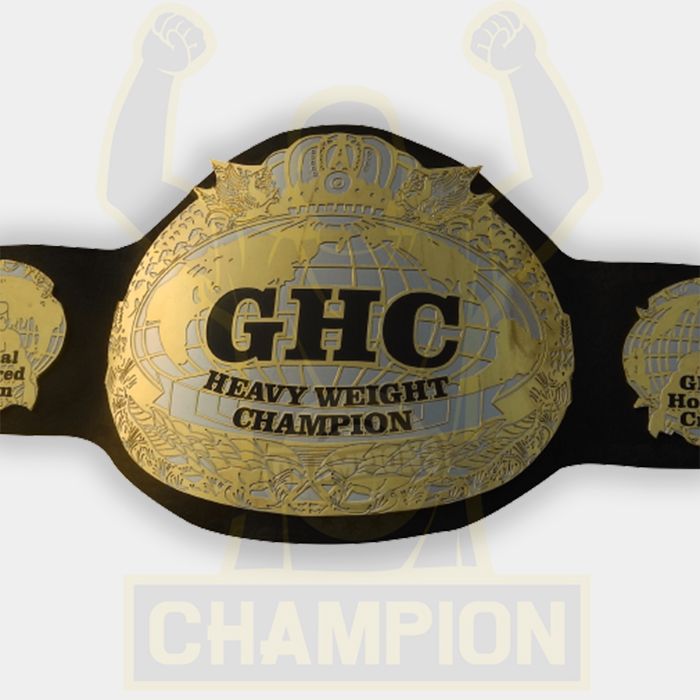 GHC Global Honored Crown Championship Belt Naomichi Marufuji