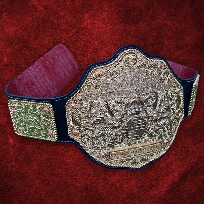 Gold Big Gold World Heavyweight Championship Belt Special
