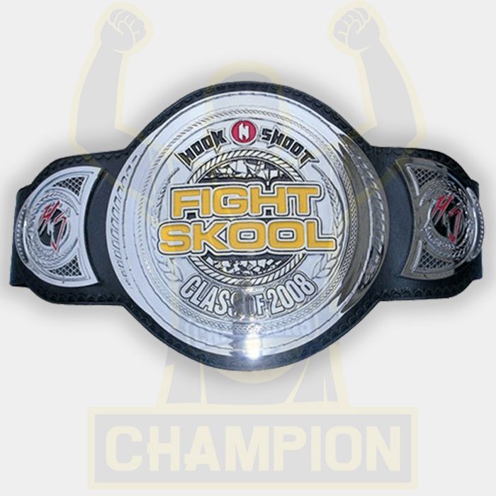 Hook N Shoot Fight Skool Championship Belt