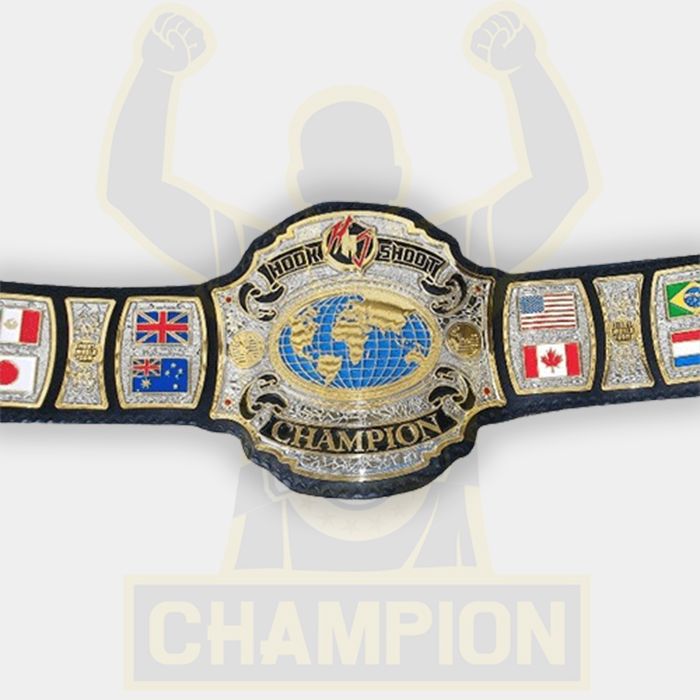 Hook N Shoot MMA Championship Title Belt