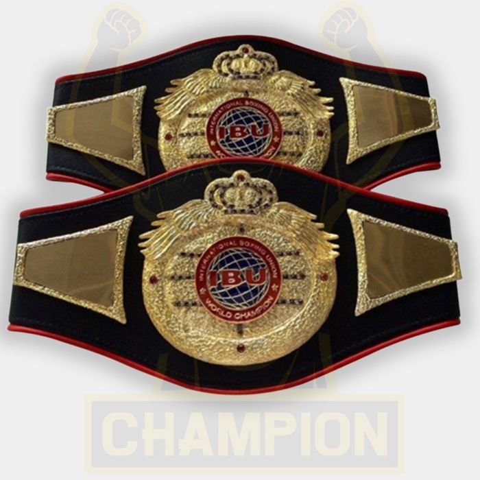 IBU International Boxing Union Championship Title Belt