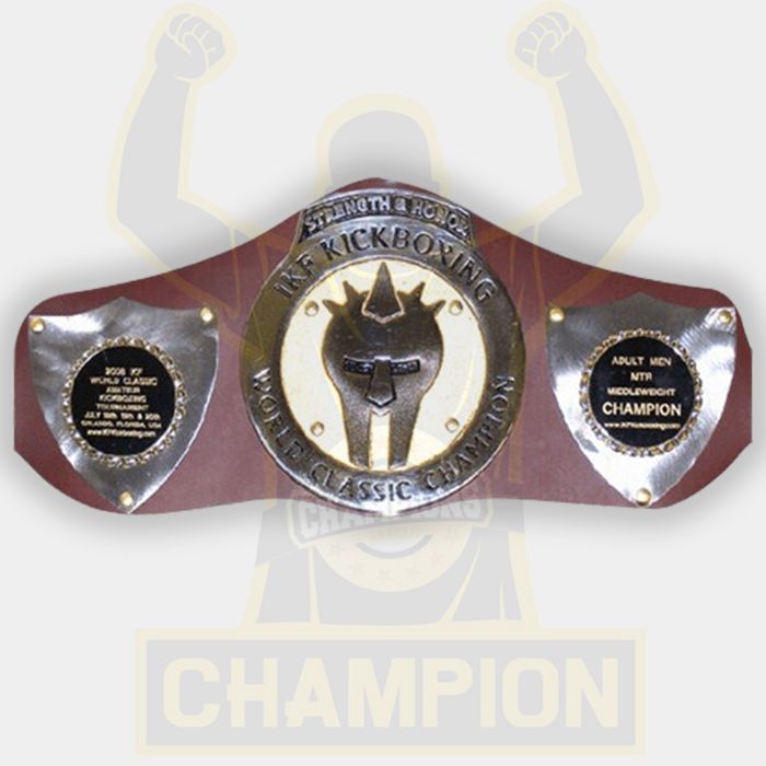 IKF WORLD CLASSIC Amateur World Kickboxing Championship Belt 