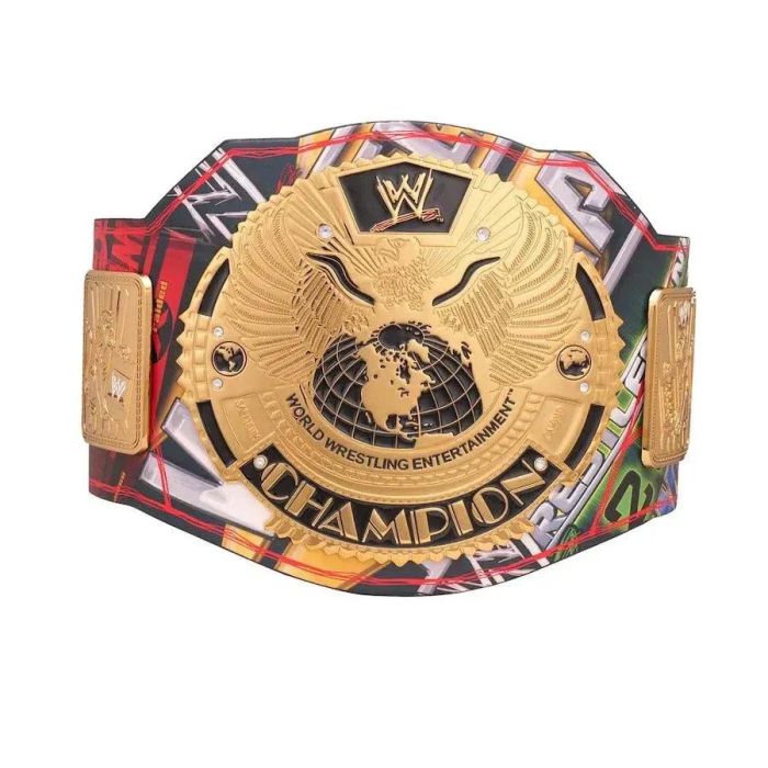 WrestleMania 40 Limited Edition Attitude Era Title Belt