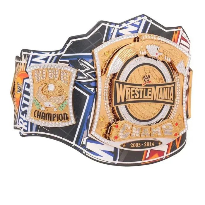 WrestleMania 40 Limited Edition Spinner Title Belt 