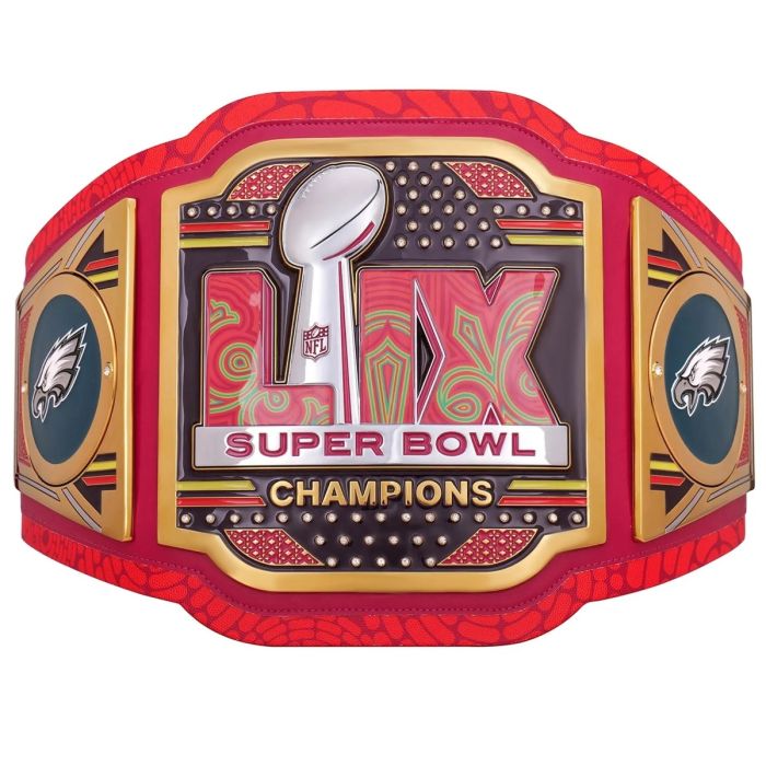 Philadelphia Eagles Super Bowl LIX Title Belt 