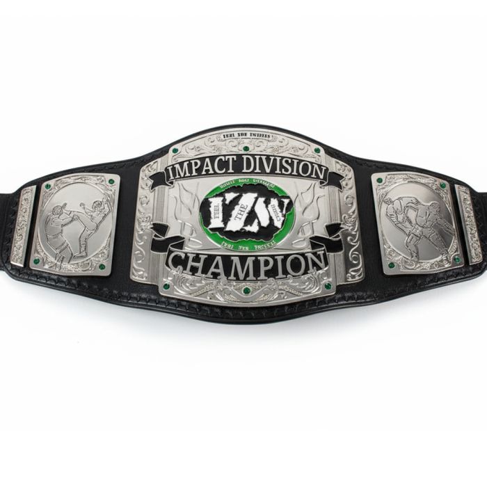 Impact Zone Wrestling IMPACT Title Belt