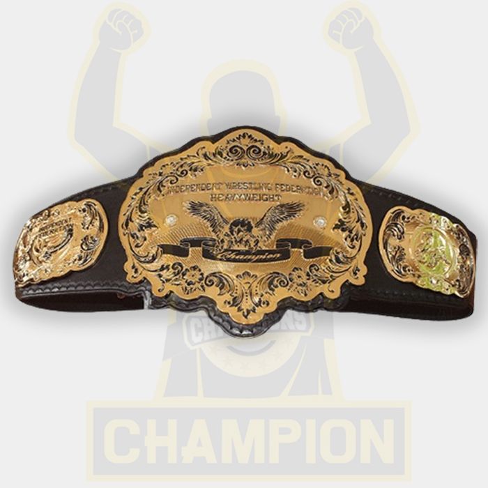 Independent Federation Wrestling Championship Title Belt