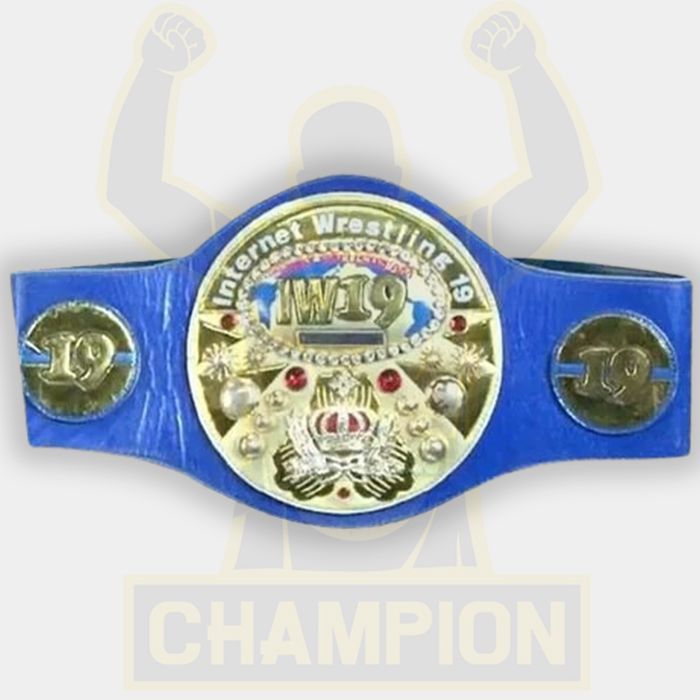 IW19 ICE Ribbon Innocent Candies Internet Wrestling Women Championship Belt Tsukushi