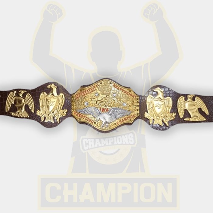 IWA International Mil Mascaras Championship Belt 