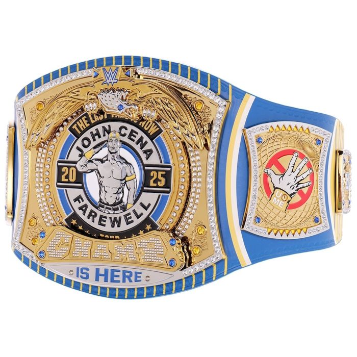 John Cena Spinner Championship Replica Title Belt