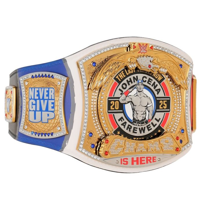 John Cena Spinner Championship Replica Title Belt