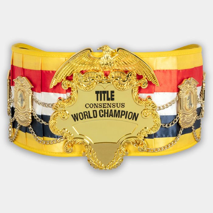 Legacy Consensus World Champion Title Belt New