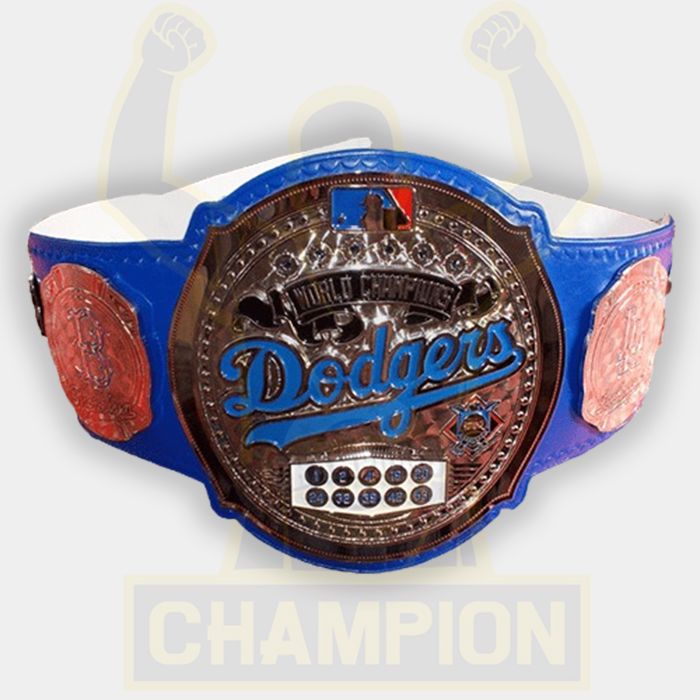 Los Angeles Dodgers World Champions Belt  Josh Reddick Belt