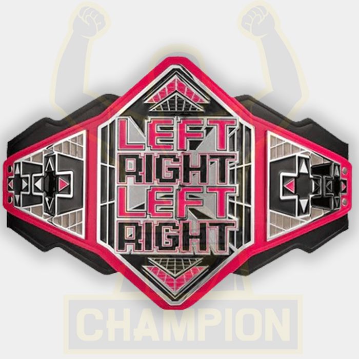 LRLR Wrestling Championship Title Belt
