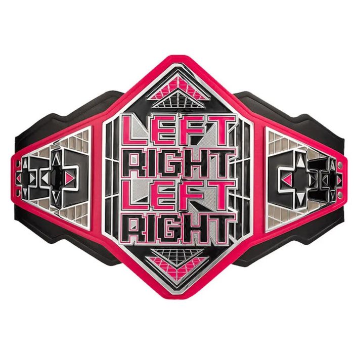 Left Right WWE Championship Replica Title Belt