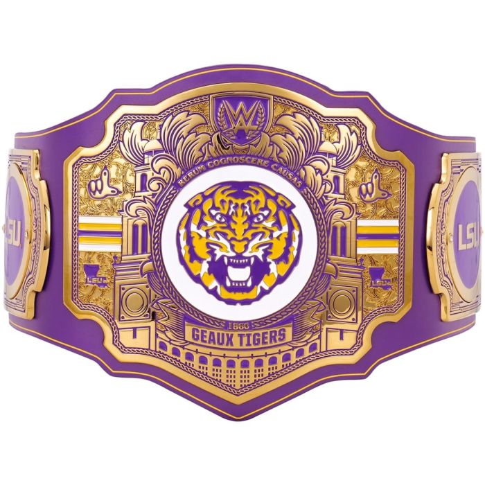 LSU Tigers Legacy Title Belt