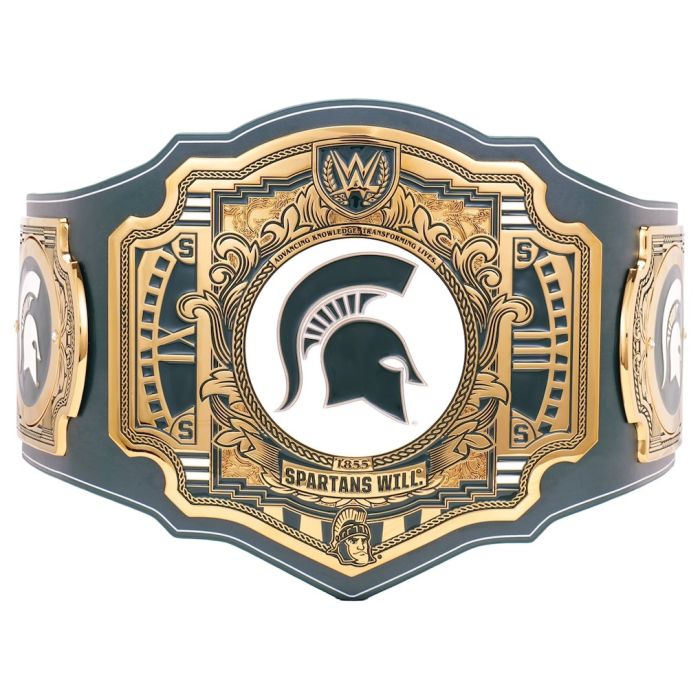Michigan State Spartans Legacy Title Belt