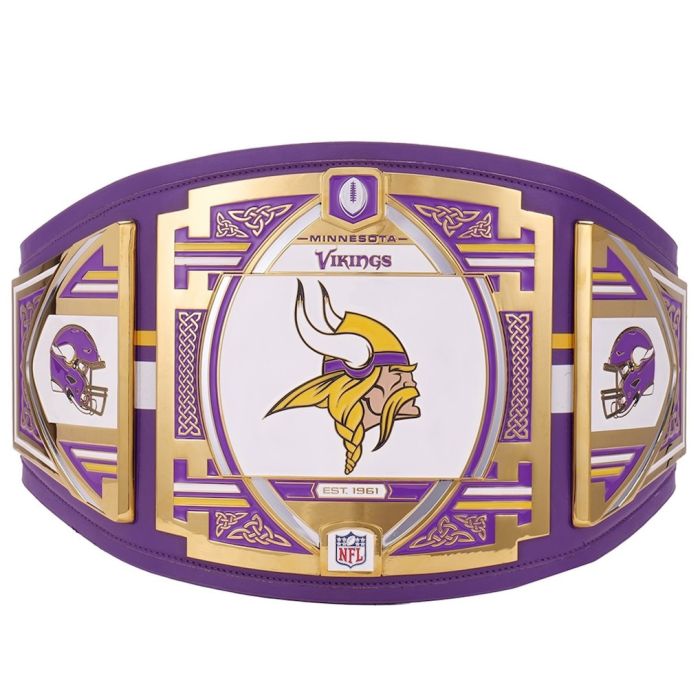 Minnesota Vikings Legacy Title Belt