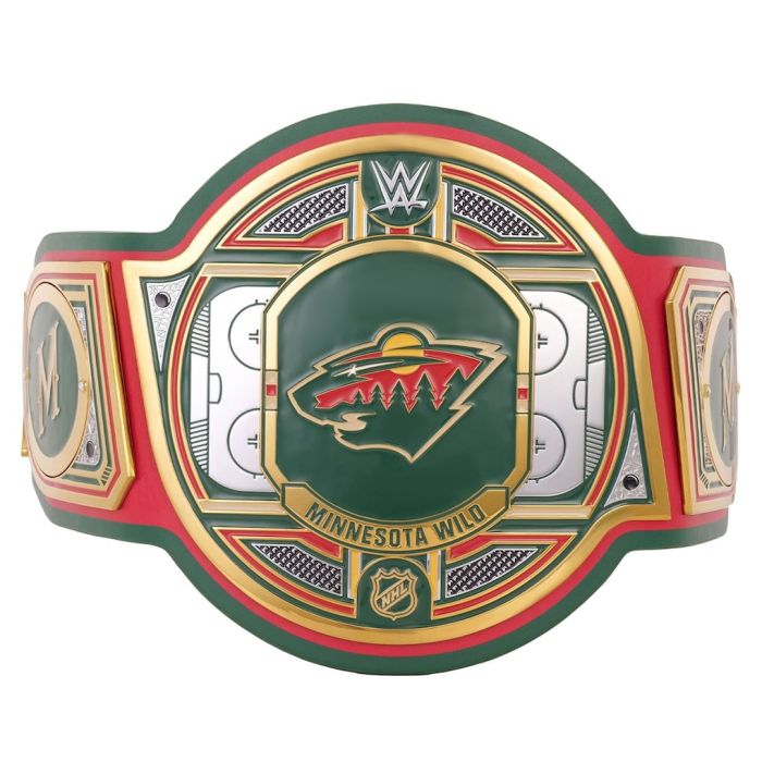 Minnesota Wild Legacy Title Belt