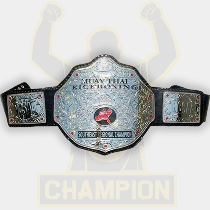 Muay Thai Championship Title Belt