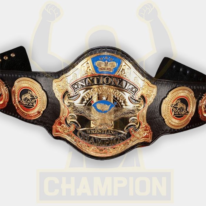 National Title Wrestling Championship Title Belt