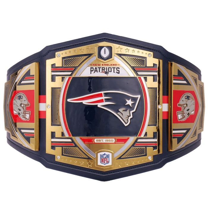 New England Patriots Legacy Title Belt
