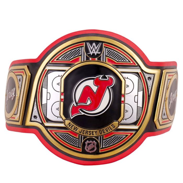 New Jersey Devils Legacy Title Belt