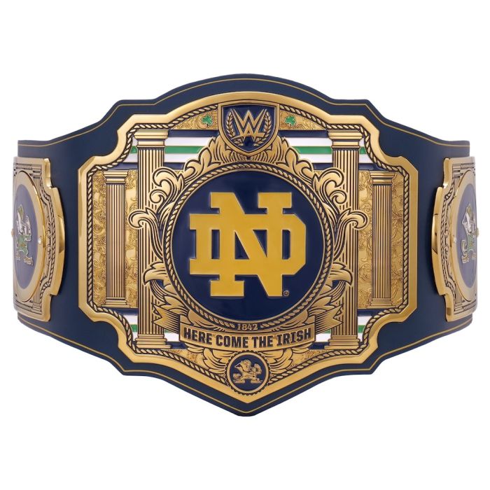 Notre Dame Fighting Irish Legacy Title Belt