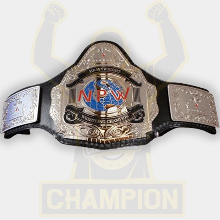 
NPW Heavyweight Title Wrestling Championship Title Belt
