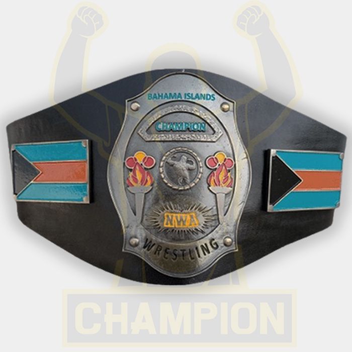 NWA Bahama Island Wrestling Championship Belt