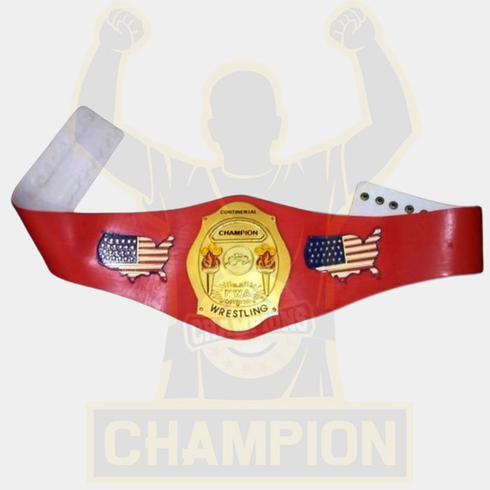 NWA Continental USA Heavyweight Wrestling Championship Belt