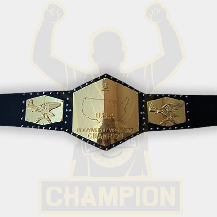NWA Detroit United States Heavyweight Championship Belt 