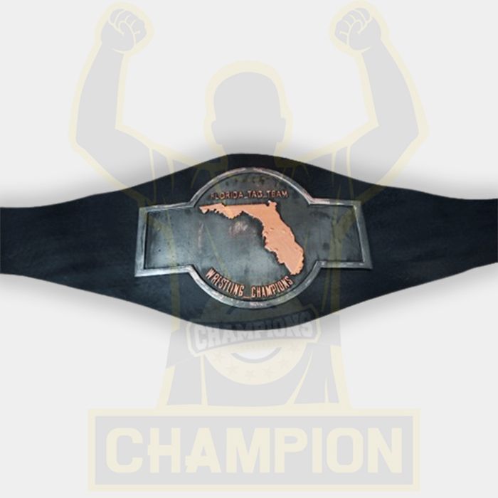 NWA Florida Tag Team Championship Belt Florida Underground Wrestling 