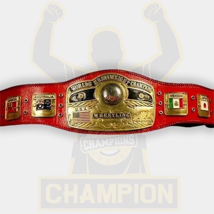 NWA Jack Brisco Mid Atlantic World Heavyweight Wrestling Championship Belt