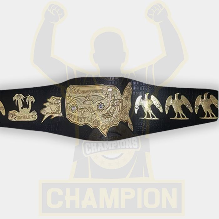 NWA Mid-Atlantic USA Heavyweight Wrestling Title Championship Belt