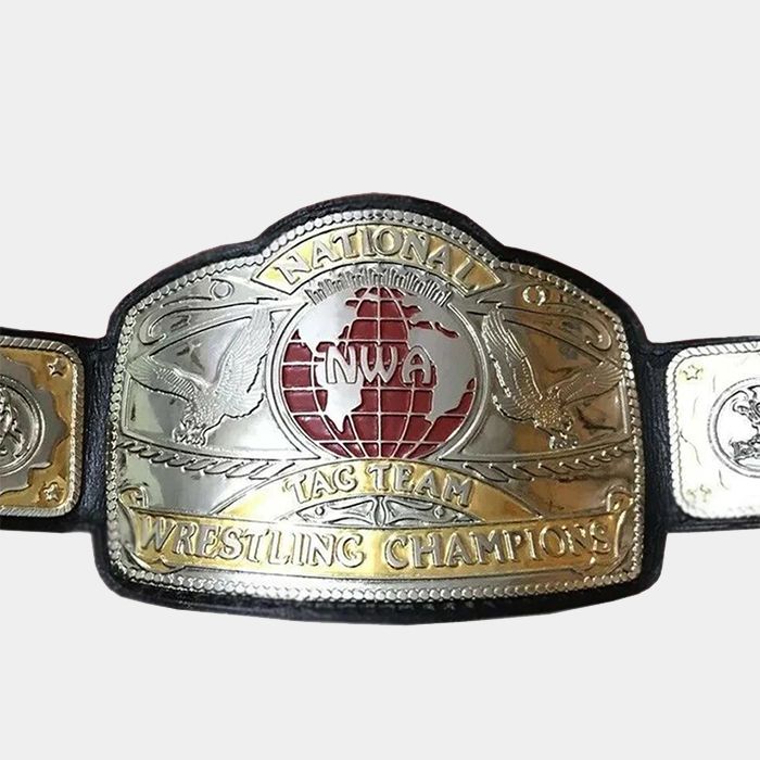 NWA Nation Tag Team Championship Wrestling Heavyweight Belt !