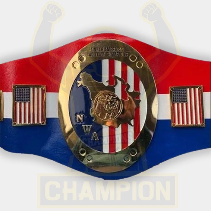 NWA North American Tag Team Championship Title Belt Florida version Brisco Brothers