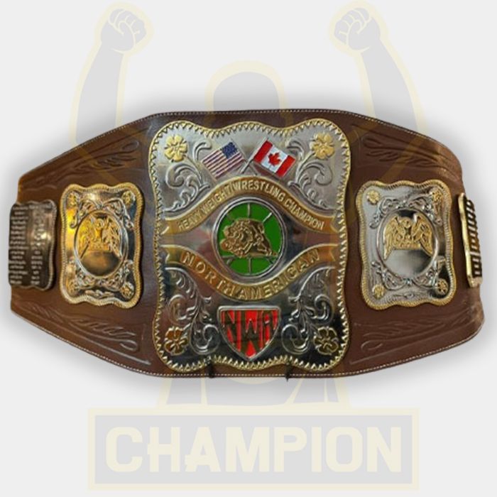 NWA Stampede North American Championship Belt
