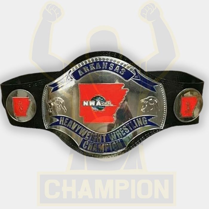 NWA Tri-State Arkansas Champion Belt - Alfred Williams Dizzy