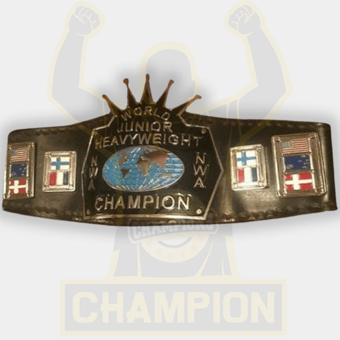 NWA World Junior Jr. Heavyweight Championship Belt