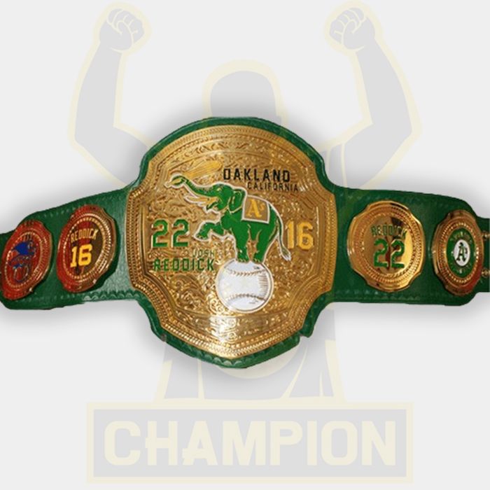 Oakland Athletics Josh Reddick Championship Belt