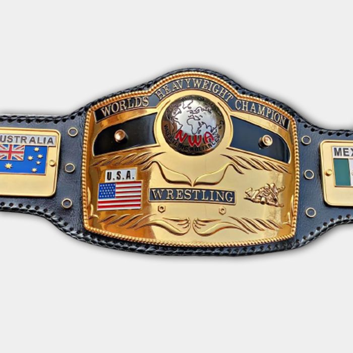 Old School Domed Globe Championship Title Belt