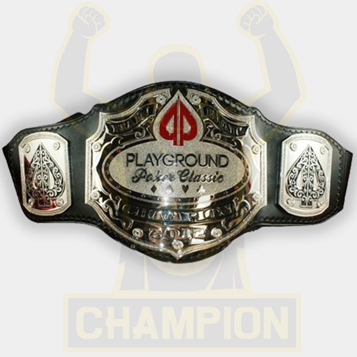 Poker Playground Main Event Championship Title Belt