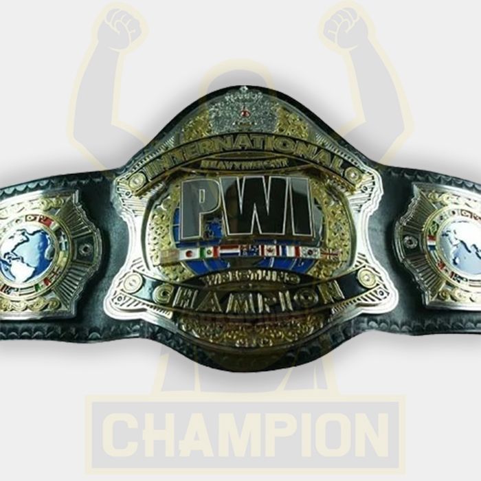 PWI Pro Wrestling International Heavyweight Title Championship Belt