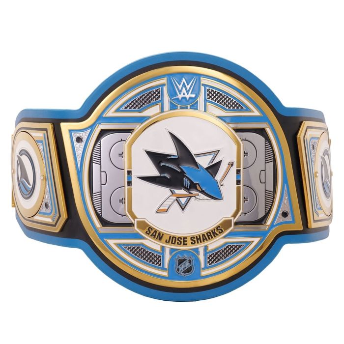 San Jose Sharks Legacy Title Belt