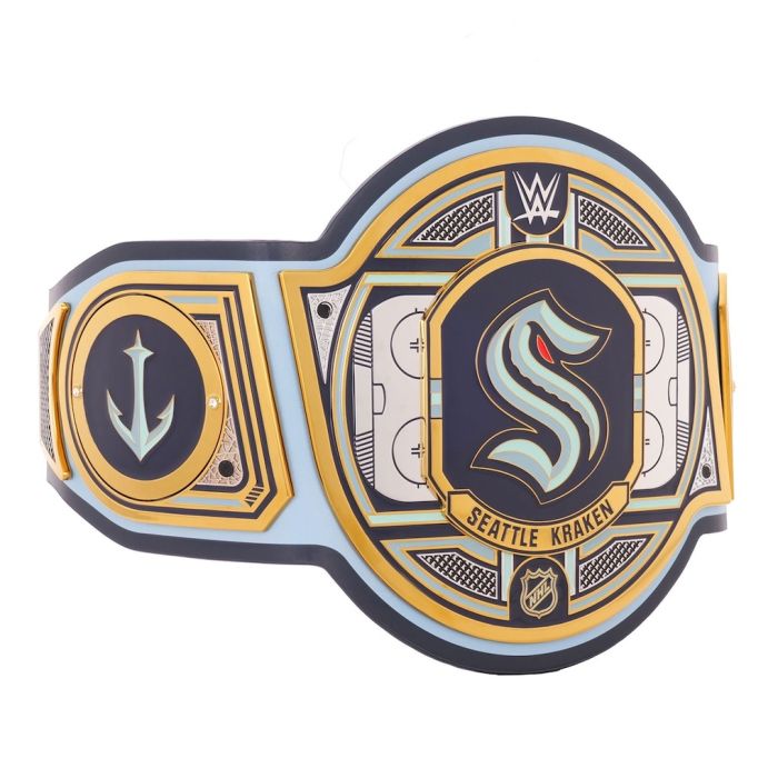 Seattle Kraken Legacy Title Belt