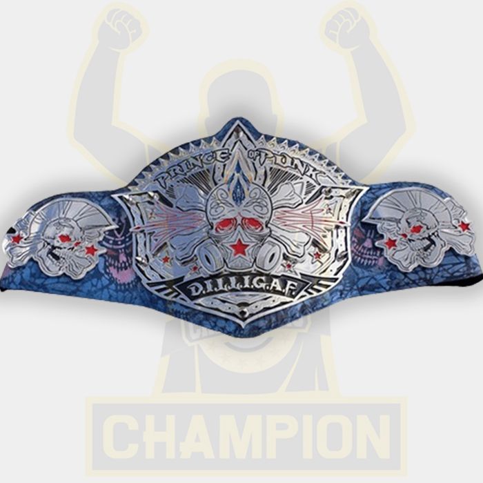 Shannon Moore's DILLIGAF Champion Belt