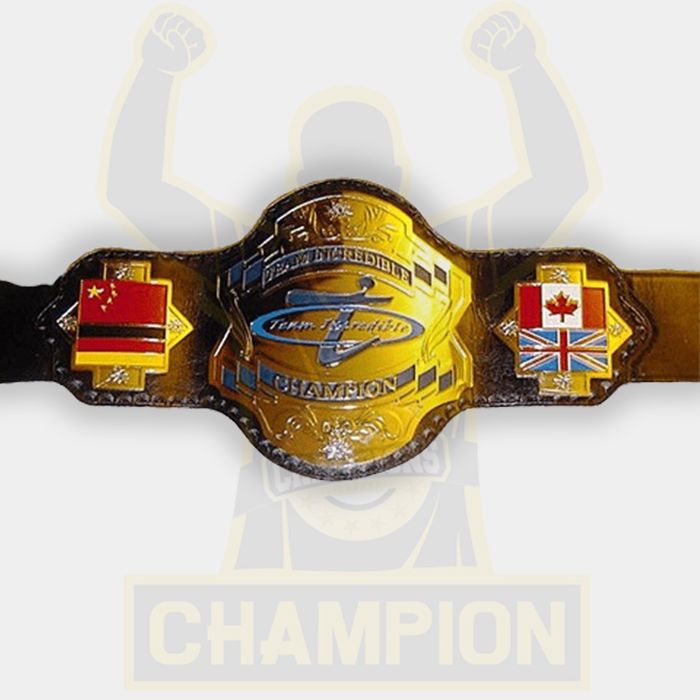 Team Incredible Championship Belt