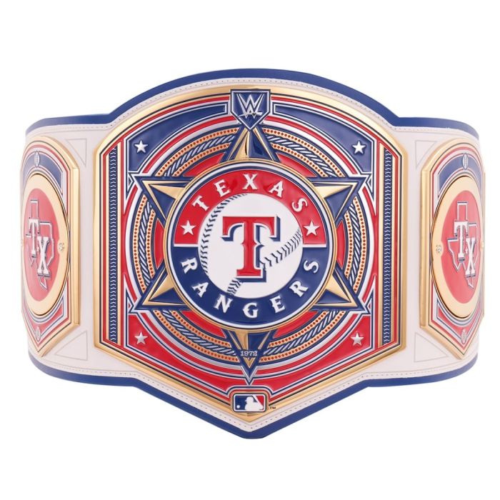 Texas Rangers Legacy Title Belt