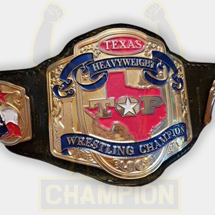 Texas Top Wrestling Championship Belt